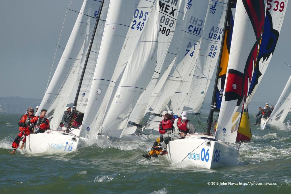  J-70 Worlds, Day 1 - 27 September, 2016. © John Navas 